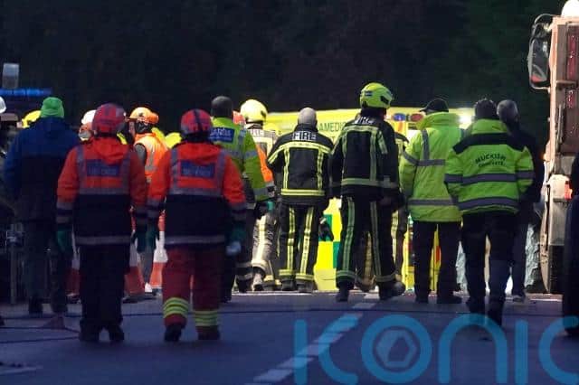 “Our thoughts are with all those affected by the tragic events and with the emergency services responding.”