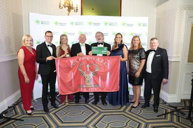 Park Rangers AFC topped the Sport category on Saturday night, also scooping €10,000. Park Rangers is a rural club made up of 434 members, 77 voluntary coaches and 31 teams. The club has a 32% female participation rate and their Female Focus Campaign provides adequate toilets for female participation. In addition, the Female Focus Campaign addressed a key barrier to female participation in sport - the Menstrual Cycle. Park Rangers AFC is the first amateur club in Ireland to provide ongoing training workshops to members and coaches on the menstrual cycle and provide free sanitary products in toilets and in our first aid kits.
