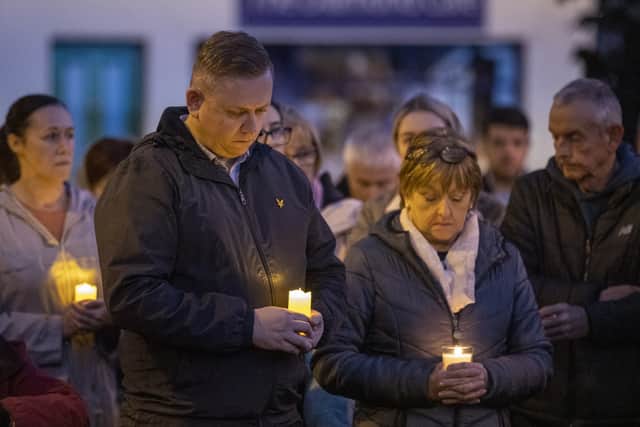 Village GP Dr Paul Stewart said a group of school children had been sitting on a wall of the service station and convenience store just before it was buried by falling rubble.