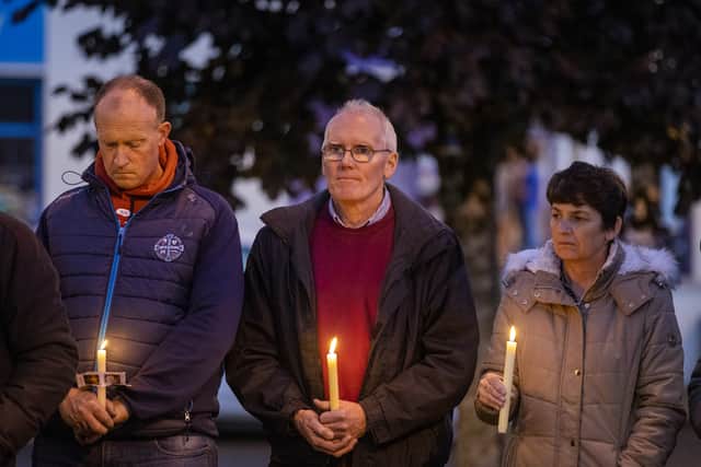 “We couldn’t lift it without the jack; you think you are strong but we couldn’t move it. We stayed with him until the ambulance came just to comfort him.”