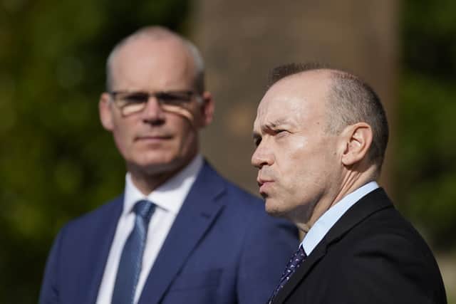 Mr Heaton-Harris and Mr Coveney know each other from their time as MEPs in the European Parliament and both expressed hope that their relationship will help them reach compromises.