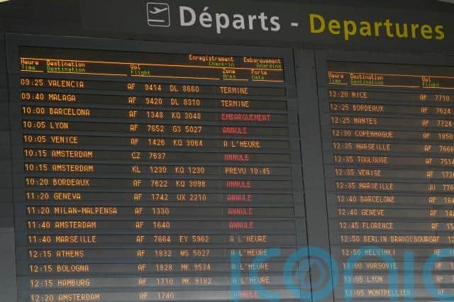 Travellers have been advised to postpone their trips if possible.