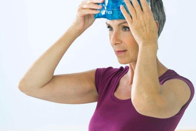 8. Apply an ice pack