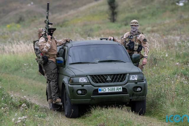 Ukraine controls the right bank, including the cities of Nikopol and Marhanets, each of them about six miles (10km) from the plant.