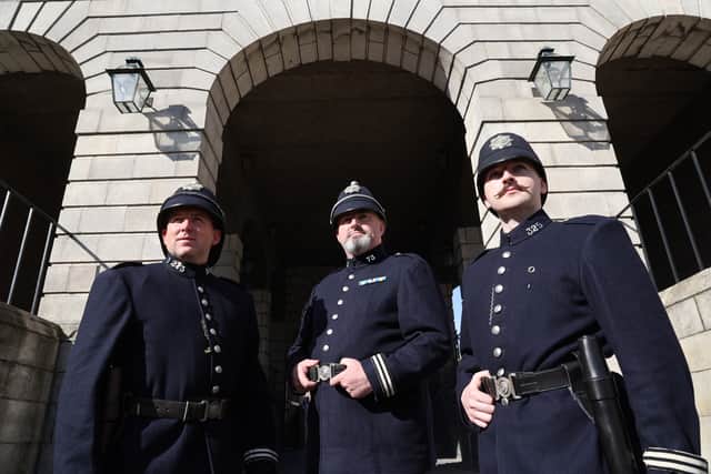 Mr Harris made the comments at an event on Saturday marking the anniversary of the transfer of policing duties from British rule 100 years ago this month.