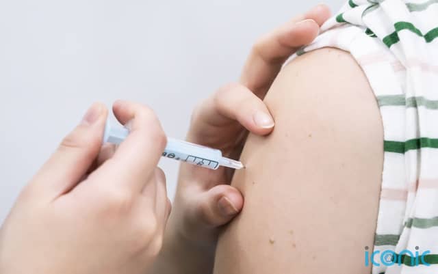 The researchers said the findings were similar whichever trimester the woman was vaccinated in