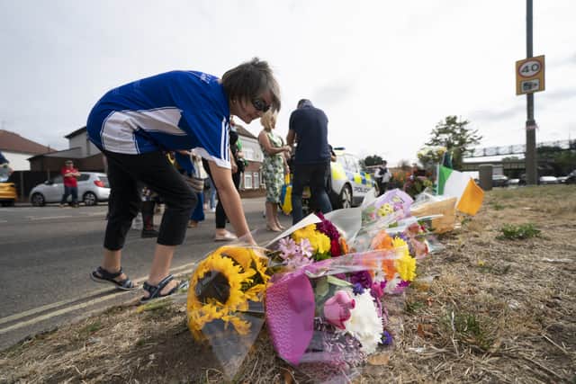 A post-mortem examination found the grandfather, who was known “throughout the local community”, had sustained multiple stab wounds to the neck, chest and abdomen.