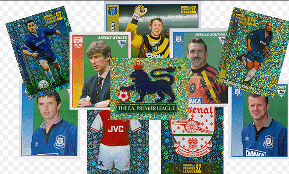 Premier league stickers...