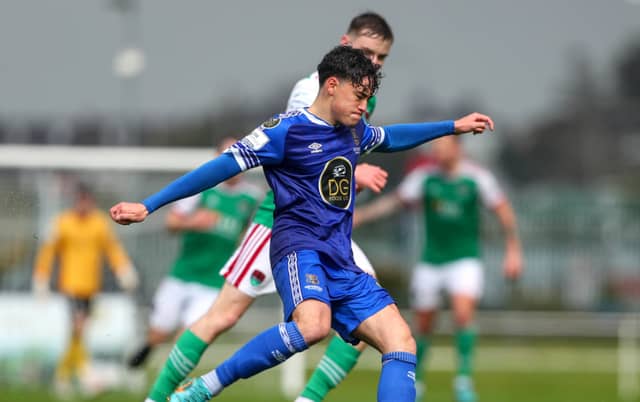 Waterford FC worked tirelessly to pick up a well earned point on the road in Cork after playing more than 80 minutes of the game with ten men. PIC: Sportsfile