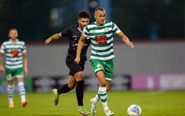 League of Ireland outfit Shamrock Rovers have the opportunity to secure a place in the UEFA Europa Conference League group stage in North Macedonia tonight (Tuesday, August 9). PIC: Sportsfile