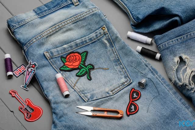2. Cover holes with patches