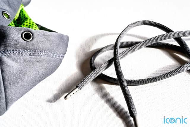6. Rethread drawstrings