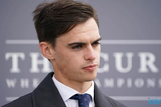 The Donnacha O’Brien-trained Galileo colt was always holding Tiverton in the closing stages, to triumph by three-quarters of a length.