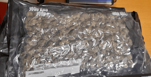 The illegal drugs were discovered concealed in an air cargo consignment, originating in the US and destined for an address in Dublin, that was manifested as ‘sleeping bags’, ‘insulated socks’ and ‘waterproof parts’.