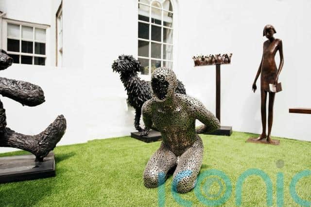 Sixty works will be on display, the majority of them life-size bronze sculptures from artists such as Patrick O’Reilly, Giacinto Bosco, Salvador Dali, Ian Pollock, Eamonn Ceannt, John Behan, Anthony Scott, Sandra Bell, Bob Quinn and Ana Duncan.