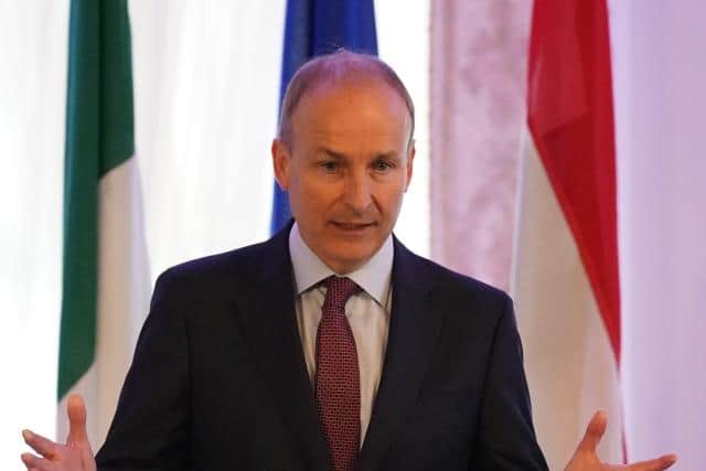 “In effect it represents a form of economic vandalism on Northern Ireland because if we look at any objective data, it is now showing that the Northern Ireland economy is doing very well. Manufacturing is doing very well,” Mr Martin added.