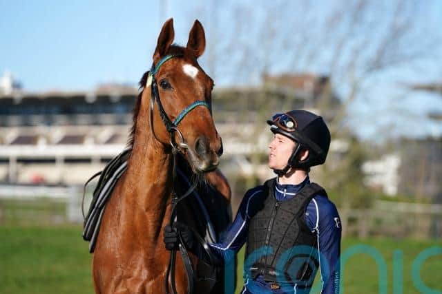 While he could only finish third to Minella Indo when attempting a hat-trick, he lost little in defeat when just five lengths behind.
