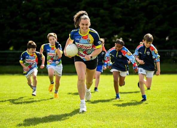 TV presenter Emer O’Neill and Meath LGFA star Emma Duggan launch competition
