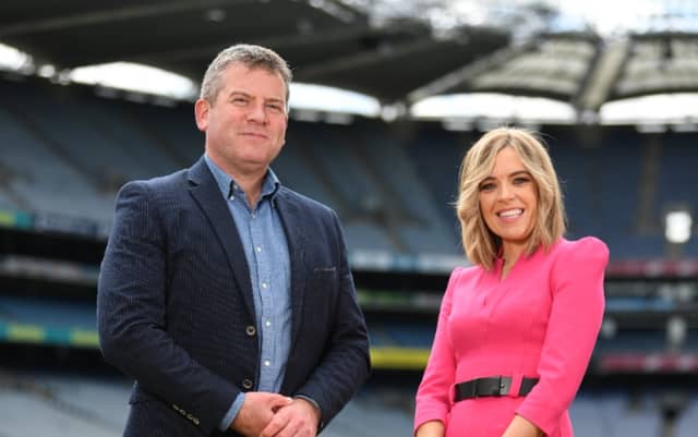 TG4 is excited to announce the addition of SPÓRT IRIS to its upcoming summer schedule - Hosted by Kerry footballing legend Dara Ó Cinnéide and TG4 presenter Gemma Ní Chionnaith. PIC: Sportsfile