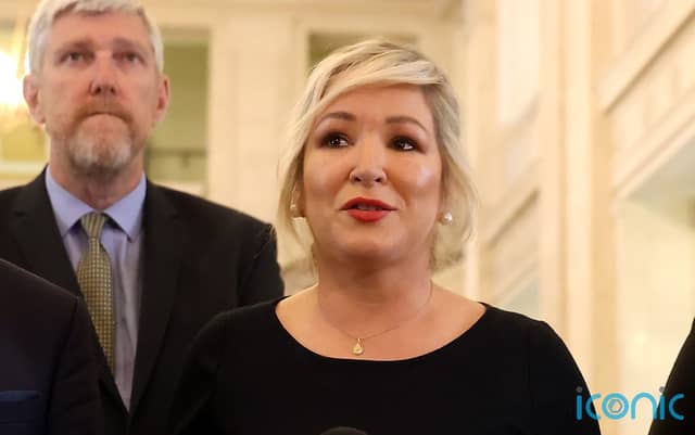 Michelle O’Neill was speaking after the DUP blocked the election of a new speaker for the second time.