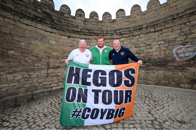 "I am going for a 2-0 win for the Boys in Green on Saturday!" Robbie said ahead of his flight to Poznan.