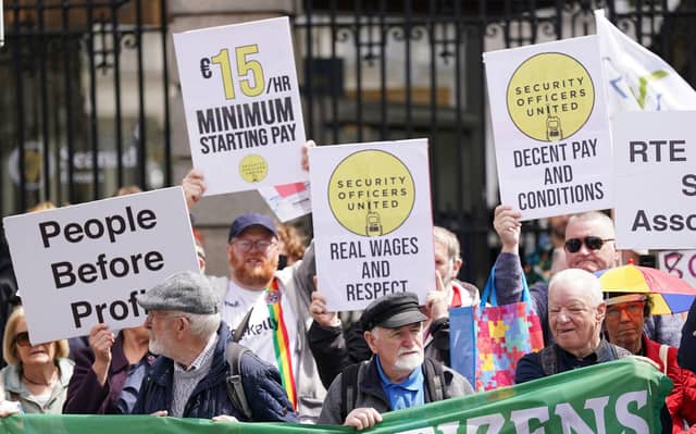 The organisers of a cost-of-living protest planned for Dublin city later this month have urged people to take part in the demonstration.