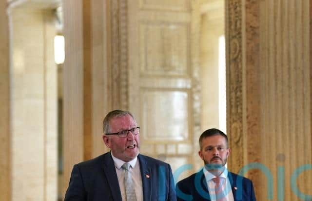 However, Sir Jeffrey said he heard a “more realistic approach” during his party’s meeting with the delegation at Stormont on Thursday.