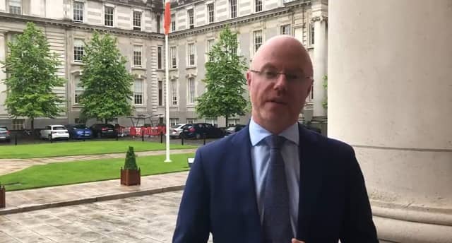 Minister of Health Stephen Donnelly’s tweet included a video about the Cabinet decision to support the relocation of the National Maternity Hospital received hundreds of retweets. Pic: Twitter