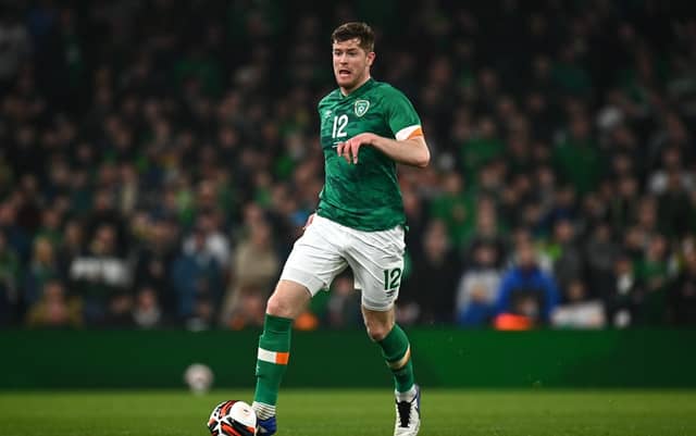 Republic of Ireland defender Nathan Collins has been nominated for the Premier League Player of the Month award for the month of April. PIC: Sportsfile