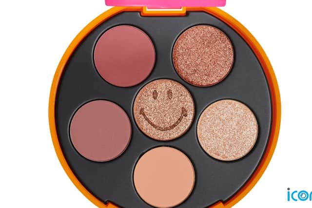 Swipe a suitable shade from your eyeshadow palette on the back of your hand, go over the top with a clear lip balm, and then apply directly to your lips to create a bespoke colour with a satin finish.