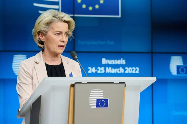 EU President Ursula von der Leyen