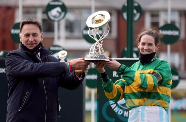 “Ted Walsh’s horse, Any Second Now, was staying on again, but halfway up the run-in I started to believe we could win it.”