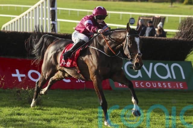 “He just struggled in the very heavy ground at Cheltenham, but Rachael said he really took to the cross-country and really enjoyed it.”