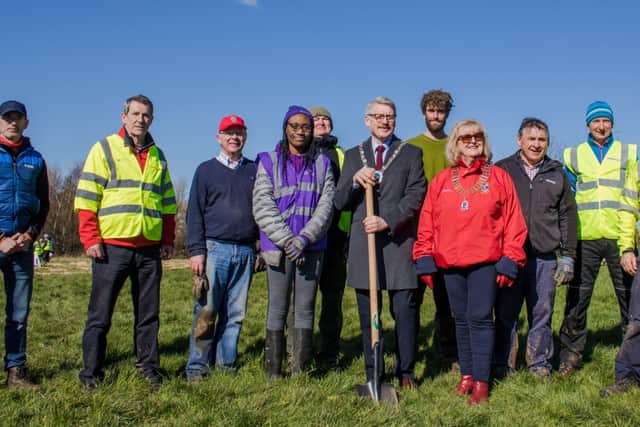 Deputy Mayor of the Metropolitan District, Cllr Jason Murphy lent his support to the tree planting campaign and commended the groups for creating an urban woodland, of which the benefits will be enjoyed by future generations.