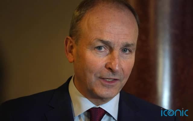 Michéal Martin told reporters after the press conference that he hoped that Europe was not heading towards war