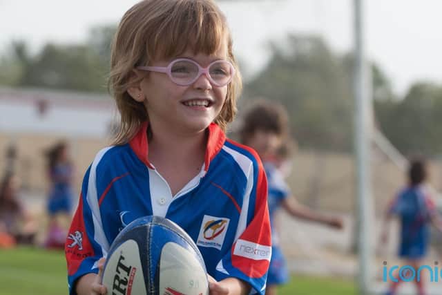 Touch rugby is just as fun
