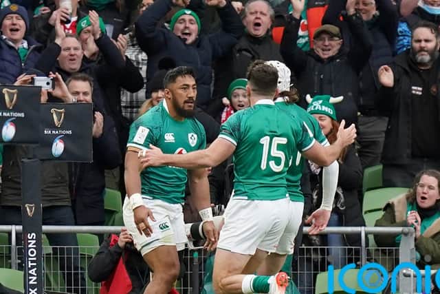 “To get my first Ireland cap is something I will remember for ever and ever.