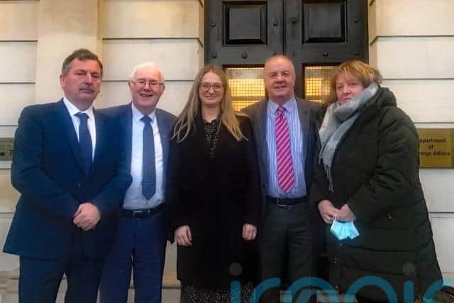 Mr Coveney and the Taoiseach have accepted an invitation to meet the group in Belfast.