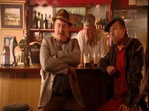 2. Reminiscing about the pubs being closed