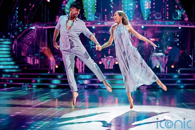 The music was paused during Rose Ayling-Ellis and Giovanni Pernice's performance to Symphony by Clean Bandit featuring Zara Larsson.