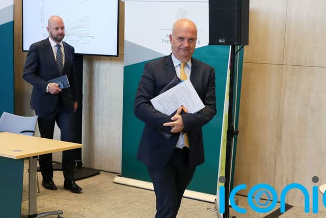 Meanwhile, Minister for Housing Darragh O’Brien said the Cabinet made a collective agreement last week to bring in further restrictions.