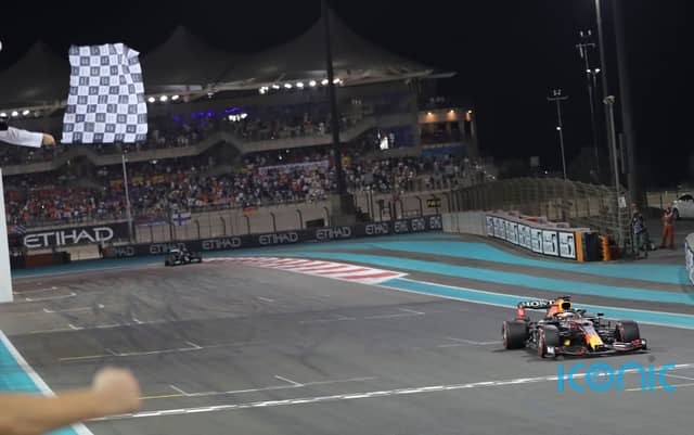 What were the key moments as Max Verstappen claimed F1 world title in controversial circumstances