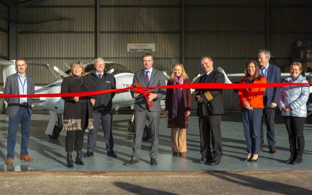 New aircraft maintenance hanger opens at Waterford Airport (Image: AFTA)