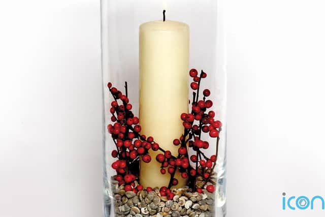 3. Simple and stylish candle vase