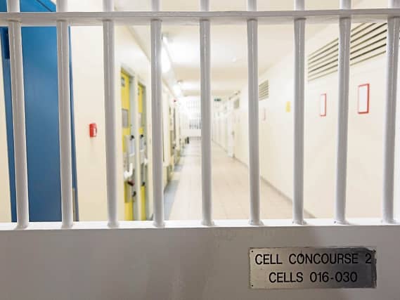 Prison wing in Portlaoise.
