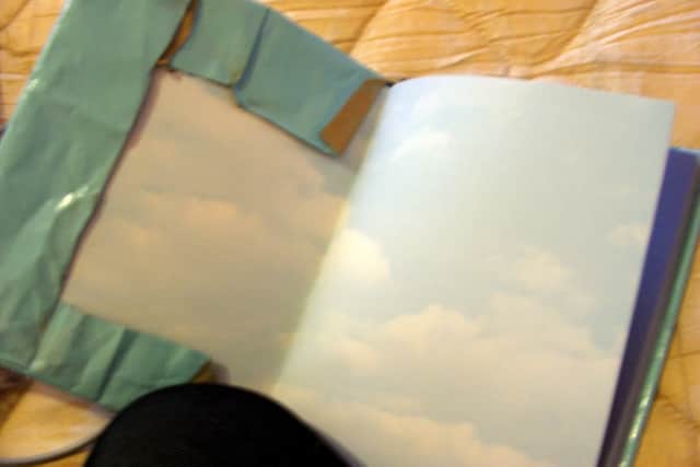 Our books were routinely wallpapered...