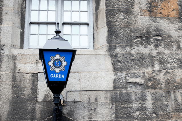 An Garda Síochána speeding arrest
