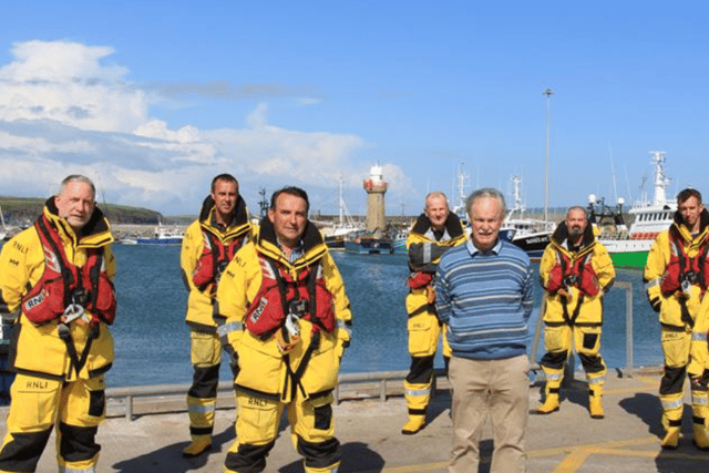 The book - which celebrates the history of the RNLI branch, the crews and the community's maritime heritage - was written and published during lockdown, and 100% of its proceeds have been donated to the lifeboat service. 