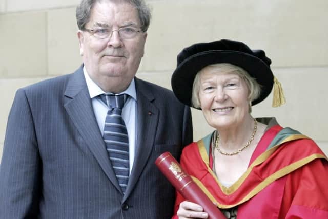 “It is all true and if John brought the brilliant mind to the peacemaking then Pat brought the pure heart.”
