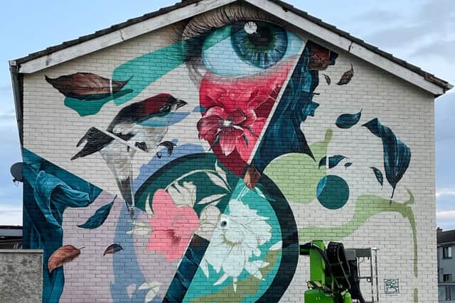 Her recent wow-factor painting on an airport control tower in the Dominican Republic garnered international attention for her work, which is sure to be a superb addition to the Waterford cityscape.